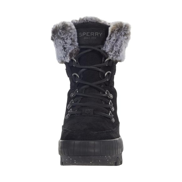 Sperry Torrent Winter Laceup Black Boot Women's Size 7.5 US - Picture 2 of 5